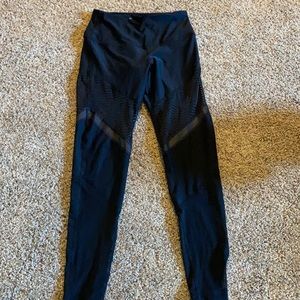 90 degree black workout pants . Size small